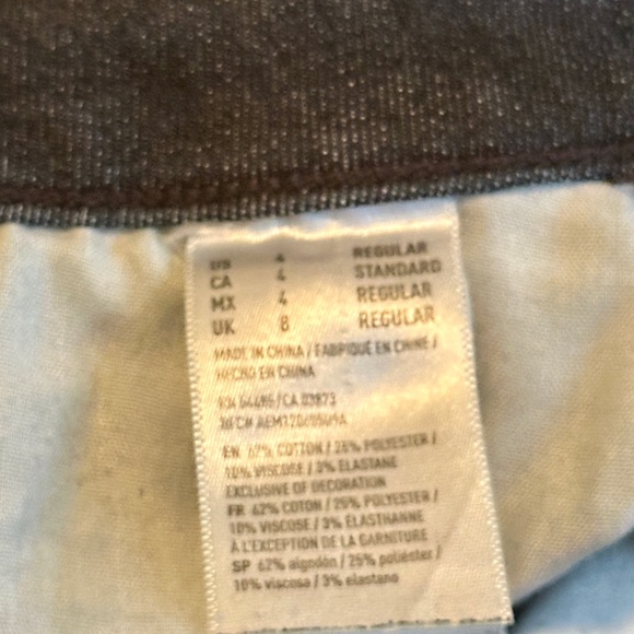 American Eagle Outfitters Women's Dark Blue Skinny Jeans - Picture 9 of 11